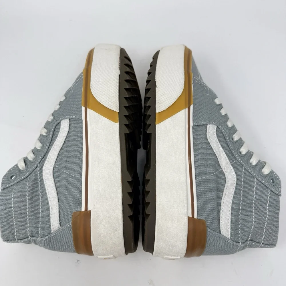 Vans Sk8-Hi Tapered Stacked Sneaker Shoes Green Milieu Gum Unisex M 6 W 7.5